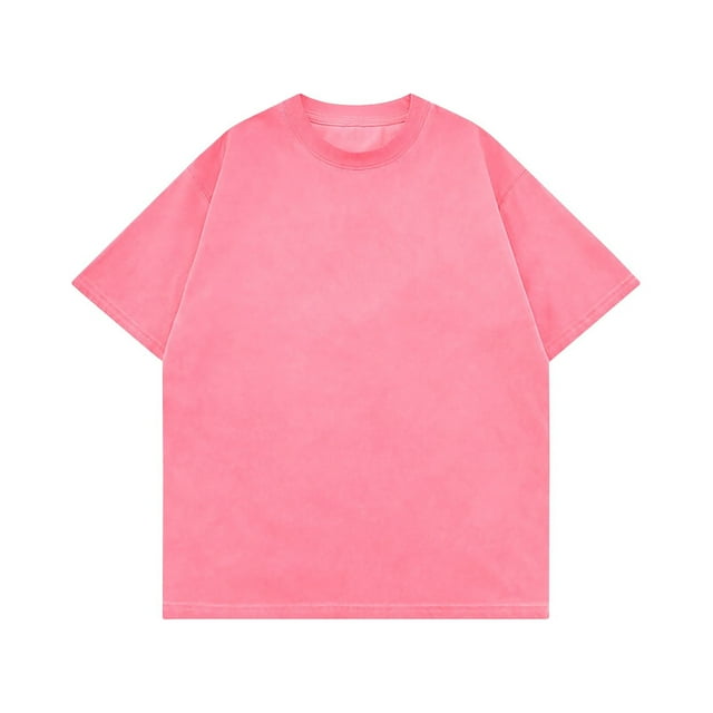 pstuiky camisetas para hombre, Camisas casuales vintage de color liso con cuello redondo y manga corta para hombre camisas casuales para hombre s