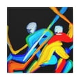 thumbnail image 1 of Hockey: Frozen Turmoil - Canvas, 1 of 10