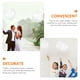 thumbnail image 4 of KAKOWELY Kit de 10 globos transparentes para fiestas de cumpleaños, festivales, bodas, globos Bobo, 4 of 4