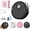 Black, variant on 2026 New Mini Car Robot Vacuum Cleaner, Compact 3 in 1 Rechargeable Sweeping & Mopping Robot for Home and Car, Smart Auto Cleaning for Pet Hair, Dust, Hard Floors, Carpet, Desk