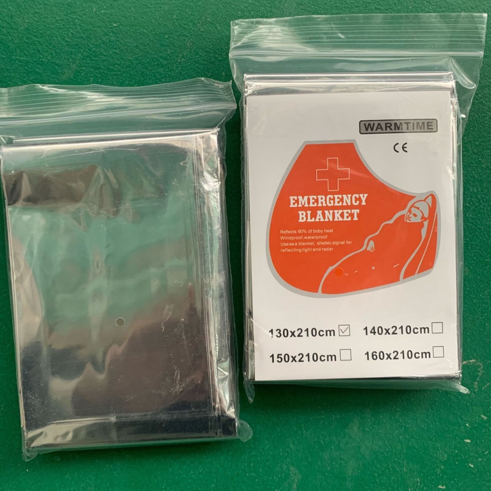 Zanvin Emergency Mylar Thermal Blankets. Space Blanket Survival Rescue Insulating Reflective Foil Kit Camping Blanket Holiday Gifts On Clearance Multi