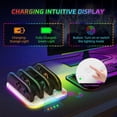 thumbnail image 2 of 4-in-1 Controller Charging Dock Compatible with Switch 2 JoyCons, Game Console Handles Charger Stand with LED Indication for Switch 2 (White), 2 of 8