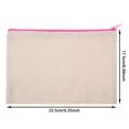 thumbnail image 2 of Bolsa de maquillaje Gejoy Canvas de 12 piezas con cremallera para mujer, 2 of 7