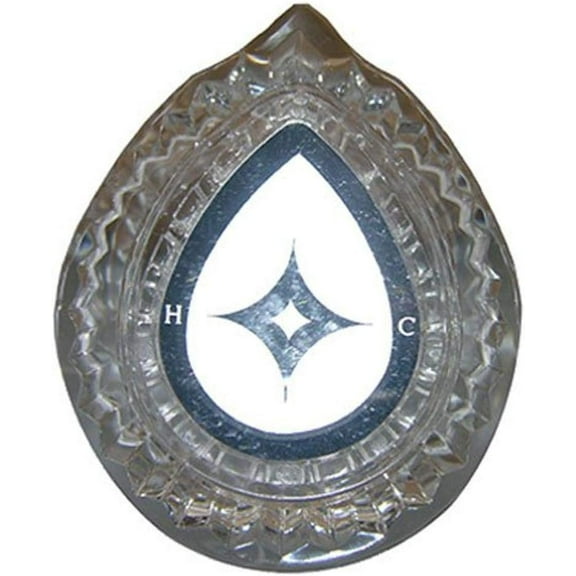 LASCO HC-163P Plastic Teardrop Posi Temp Faucet Handle Fits Moen Brand