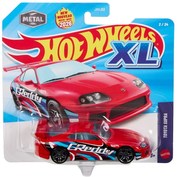 Hot Wheels XL Toyota Supra Die Cast Car