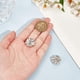 thumbnail image 3 of Guardurnaity Botones elegantes de cristal de aleación de Zinc para ropa, cubiertas de botones de diamantes de imitación para mujer, botones de Accesorios de disfraces B, 3 of 6