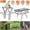 Silver, variant on 2 Pack Mole Traps Thickened Metal Mole Scissor Trap Reusable Mole Trap Mole Control Easy Set Ground Mole Trap for Lawns (Black）