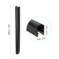 thumbnail image 2 of Unique Bargains 11.8' Skateboard Deck Guards Protector, 4 Pack Skate Deck Edge Protection, Black, 2 of 5