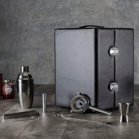 Manhattan-Cocktail Case Black with black Interior