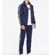 thumbnail image 5 of Otoño e invierno, nuevo suéter informal a rayas sueltas para hombre, traje deportivo Pompotops oipoqjl8871, 5 of 9