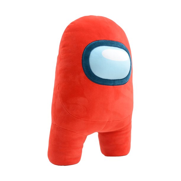 Among Us 16" Super-Soft Squishy Plush Toy – Red, Stretch Fabric. - Walmart.com