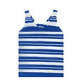 thumbnail image 4 of hirigin Women's Summer Casual Knit Tank Tops Sleeveless Deep V Neck Loose Striped Vest Tops, 4 of 6