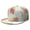 Tropical Inspir, variant on Men's Artistic Flat Bill Cap - Retro Abstract Decorative Snapback Hat with Colorful Exotic Pattern for Urban Style