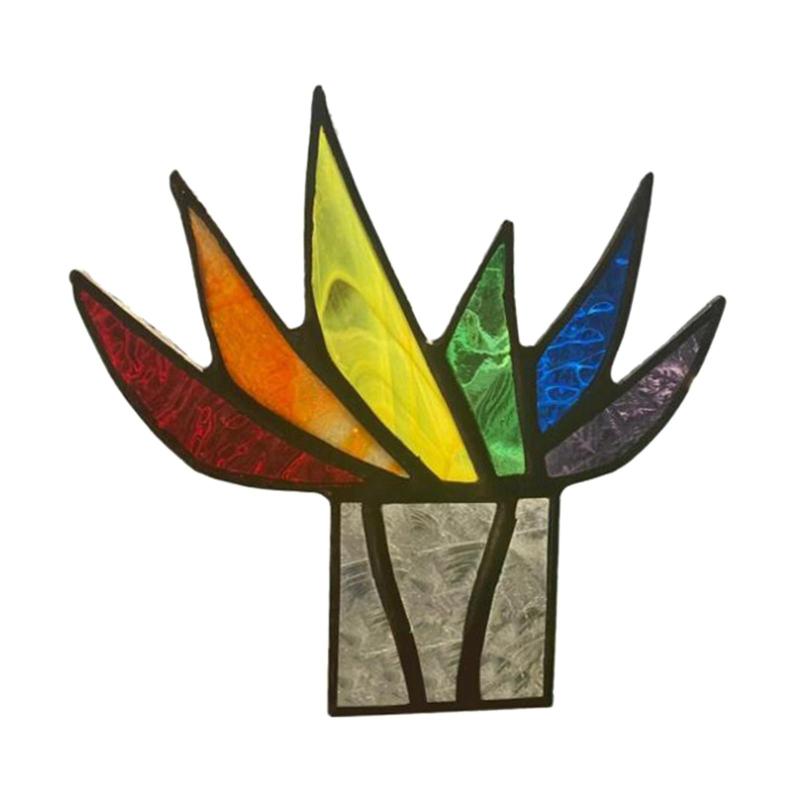 Artificial Flower Plants Acrylic Faux Small Potted Plant Fake Bonsai