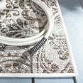 thumbnail image 3 of Safavieh Havana Amable Medallion Indoor/Outdoor Area Rug, Light Brown/Black, 9' x 12', 3 of 9