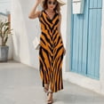 thumbnail image 6 of Animal Print Patterns Sleeveless Dress Female Clothing Dress Women Summer 2025 Dress, 6 of 7