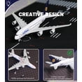 thumbnail image 4 of PRIYAL 1/400 for Germany A380 Airplane Model (7-inch L) for Airbus A380 Plane Model Kits with Pre-Built Aircraft Landing Gear and Display Stand for Adults Planes Aviation Gifts or Collection, 4 of 7