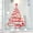Red, variant on Infidev Christmas Tree Window Vinyl Wall Stickers, Home Decorations, Gifts, Reusable PVC Photo Frame Tree Design for Bedroom, Bathroom, Living Room, Easy to Apply, Remove, Double-Sided Visual Design