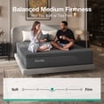 thumbnail image 6 of Novilla AiryFlow™ 14 Inch Queen Size Mattress, Cooling Memory Foam Mattress in a Box with Graphene Cover, PCM Temperature Regulation, NanoGel Foam & Pressure Relief Support, 6 of 16