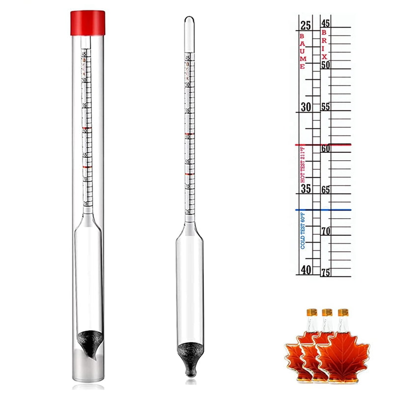 Maple Syrup Hydrometer Test Kit Maple Syrup Equipment Supplies for