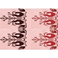 thumbnail image 1 of Ahgly Company Indoor Rectangle Patterned Light Rose Pink Area Rugs, 5' x 7', 1 of 6