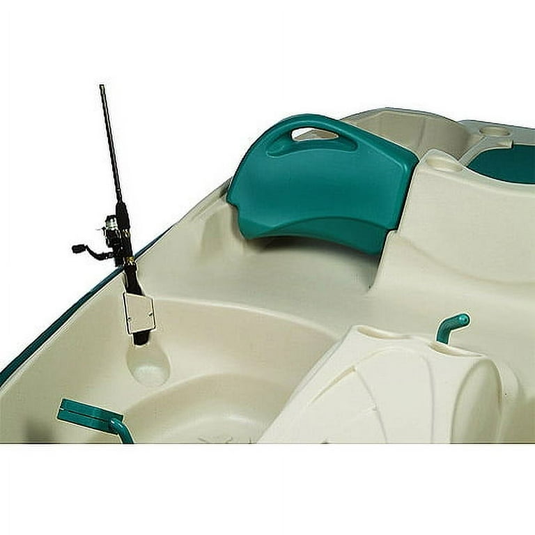 Sun Dolphin 5 Seat Sun Slider Pedal Boat Teal with Canopy Sun Dolphin 5 Seat Sun Slider Pedal Boat Teal with Canopy