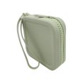thumbnail image 2 of Xinyolin Silicone Storage Bag with Wrist Strap Square Shape Zipper Closure Waterproof Portable Keys Earphone Lipstick Cards Storage Pouch Samll Item Organizer, 2 of 8