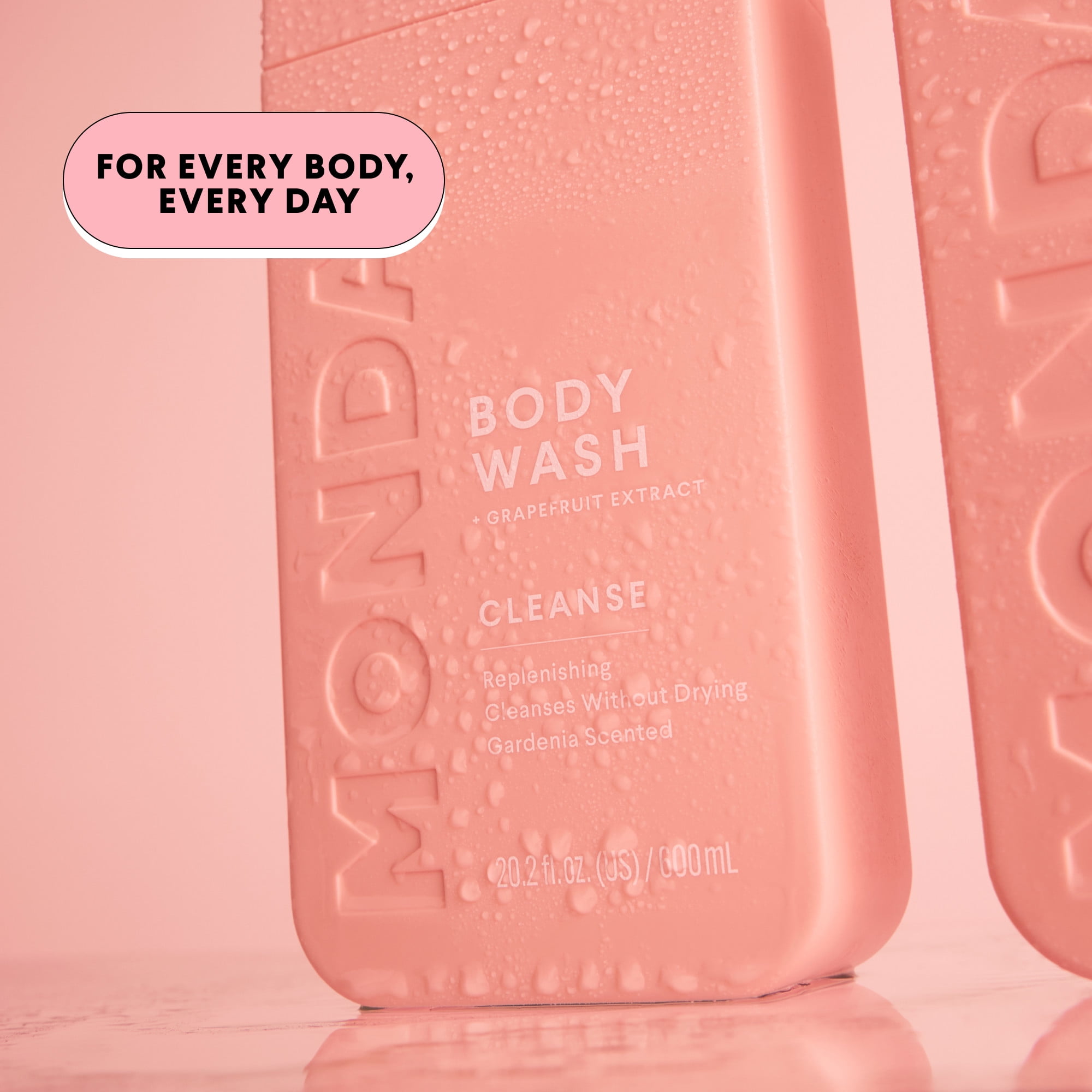 MONDAY Haircare CLEANSE Body Wash with Grapefruit Extract, Hyaluronic Acid, Shea Butter, Coconut Oil for Normal to Oily/Combination Skin 600 mL
