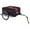 Black, variant on Pawhut bicycle trailer