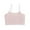 Pink, variant on ShiShine Girls Seamless Training Bra Cropped Cami Sports Bras fo Teens