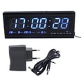 thumbnail image 3 of Gupbes Large Modern LED Digital Wall Clock Date Temperature 24 Or 12 Hour Office ZL, 3 of 8