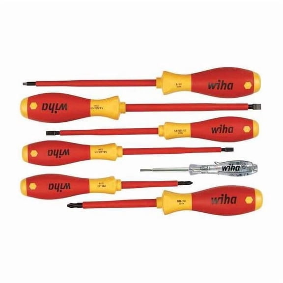 Wiha Insulated Screwdriver Set, NmPcs7 32087