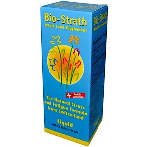 Bio-Strath, Whole Food Supplement, Stress & Fatigue Formula, 3.4 fl oz (100 ml) Liquid (Pack of