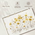 thumbnail image 6 of Elephant Stock Wildflowers Bright Yellow Wall Art - Horizontal Canvas Wall Art - Living Room Wall Decor - Floral And Botanical Canvas - Orange And Yellow Decor By Lisa Audit - 45" x 30", 6 of 8