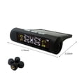 thumbnail image 4 of Kieccall Solar-Powered Tire Pressure Monitoring System (TPMS) - External Sensor With Dual Pressure/Temperature Monitoring, Built-In Battery, Wiring-Free For Cars/Trucks Safety, 4 of 8