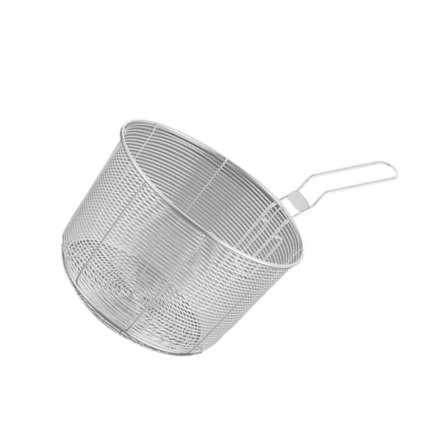 serony Frying Basket French Fries Basket Easy Clean for Cooking Frying Noodles 17.5cm