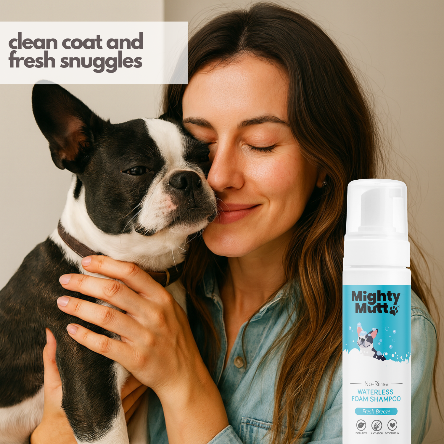 Mighty Mutt Waterless Foam Dry Shampoo for Dogs photo 4