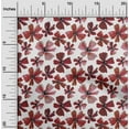 thumbnail image 2 of oneOone Polyester Spandex Maroon Fabric Florals Fabric For Sewing Printed Craft Fabric By The Yard 56 Inch Wide, 2 of 4