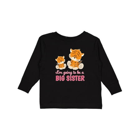 

Inktastic I m Going to Be a Big Sister Gift Toddler Toddler Girl Long Sleeve T-Shirt