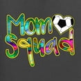 thumbnail image 2 of Wild Bobby, Soccer Mom Squad, Sports, Unisex Graphic Hoodie Sweatshirt, Charcoal, Medium, 2 of 4