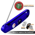 thumbnail image 4 of Instant Read Digital Thermometer for Food, Meat, Bue, 4 of 4