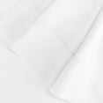thumbnail image 2 of 300-Thread Count 100% Egyptian Cotton Lightweight Solid Sheet Set with Deep Pockets White / King, 2 of 3