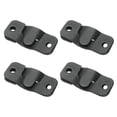 thumbnail image 1 of Uxcell 8 Pcs Soporte de Montaje Empotrado, Gancho para Marco de Foto Interconectable de 50 x 19 mm para Colgar Cabeceros, Negro, 1 of 5