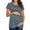 Gray, variant on gakvov Maternity Tops Ity Casual Short Sleeve Dot Print T Shirt Tops Pregnant Tunic Maternity Shirts For Women