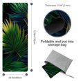 thumbnail image 4 of Palm Leaves Yoga Blanket with Storage Bag, 72.8"x26.8", Suitable for Yoga, Pilates, Fitness, Gym Towels, Yoga Towels, Yoga Mat Towel, 4 of 6
