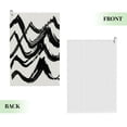 thumbnail image 2 of ONETECH Mountain Wave Abstract Golf Towel for Men Great Gift Idea 2PC, 2 of 7