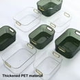 thumbnail image 5 of Transparent Multipurpose Storage Box with Handle - Large Capacity, Stationery Sundries Makeup Storage Container, 5 of 8