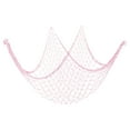 thumbnail image 1 of Unique Bargains Fishing Net Decor, 80' x 60' Fish Net Decor Party Accessory, Light Pink, 1 of 4