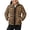 Amber Leopard, variant on Kids Fleece Jacket Halloween Pumpkin Dog Bat Print, 6Y, Full Zipper, Boys Girls Fleece Jacket with Side Pockets, Windproof Stand-Up Collar, Toddler Winter Coat, Kids Outerwear