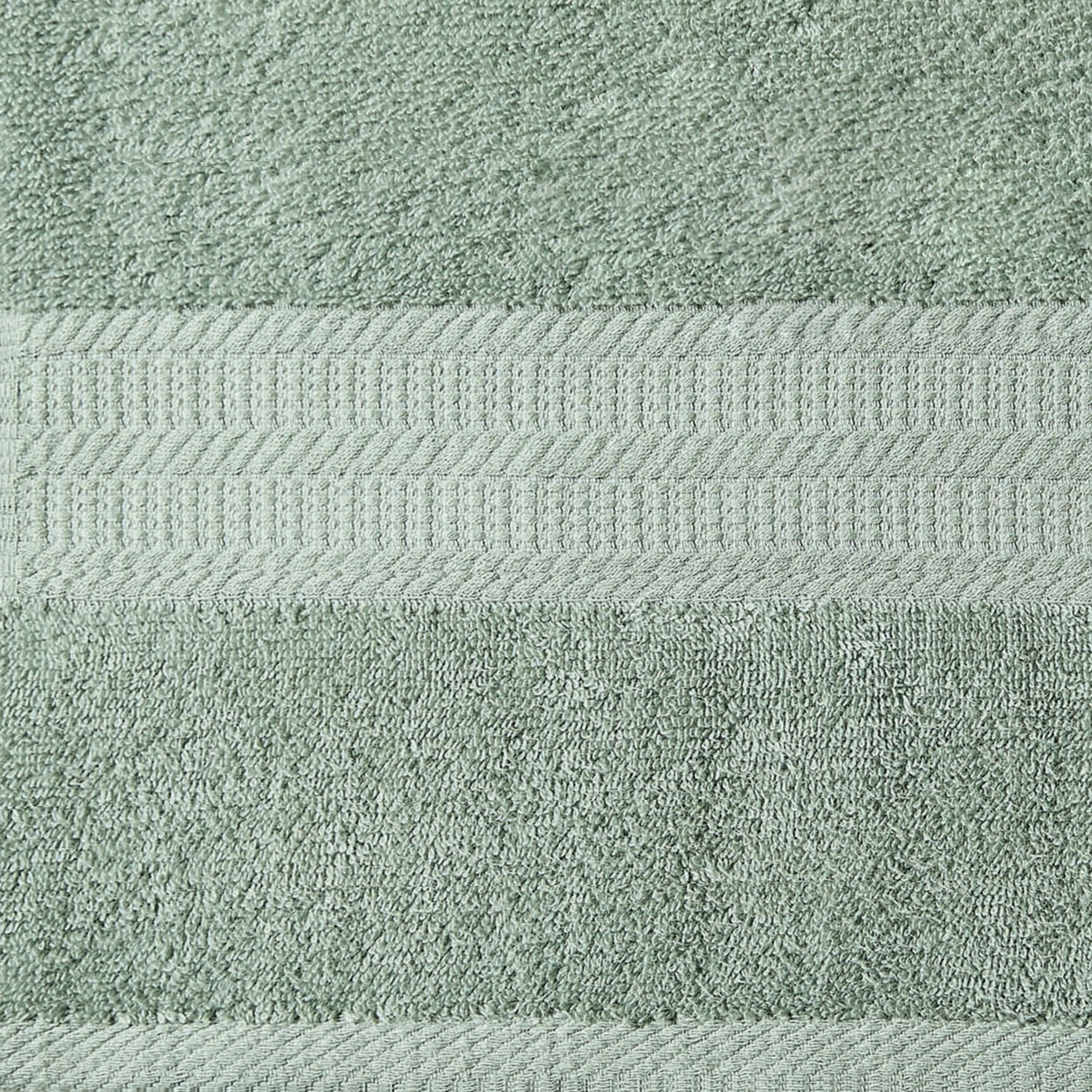 Better Homes & Gardens 6-Piece Bath Towel Set, Solid Green